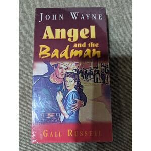 Angel And The Badman VHS Sealed / NEW John Wayne / Gail Russell Western Movie